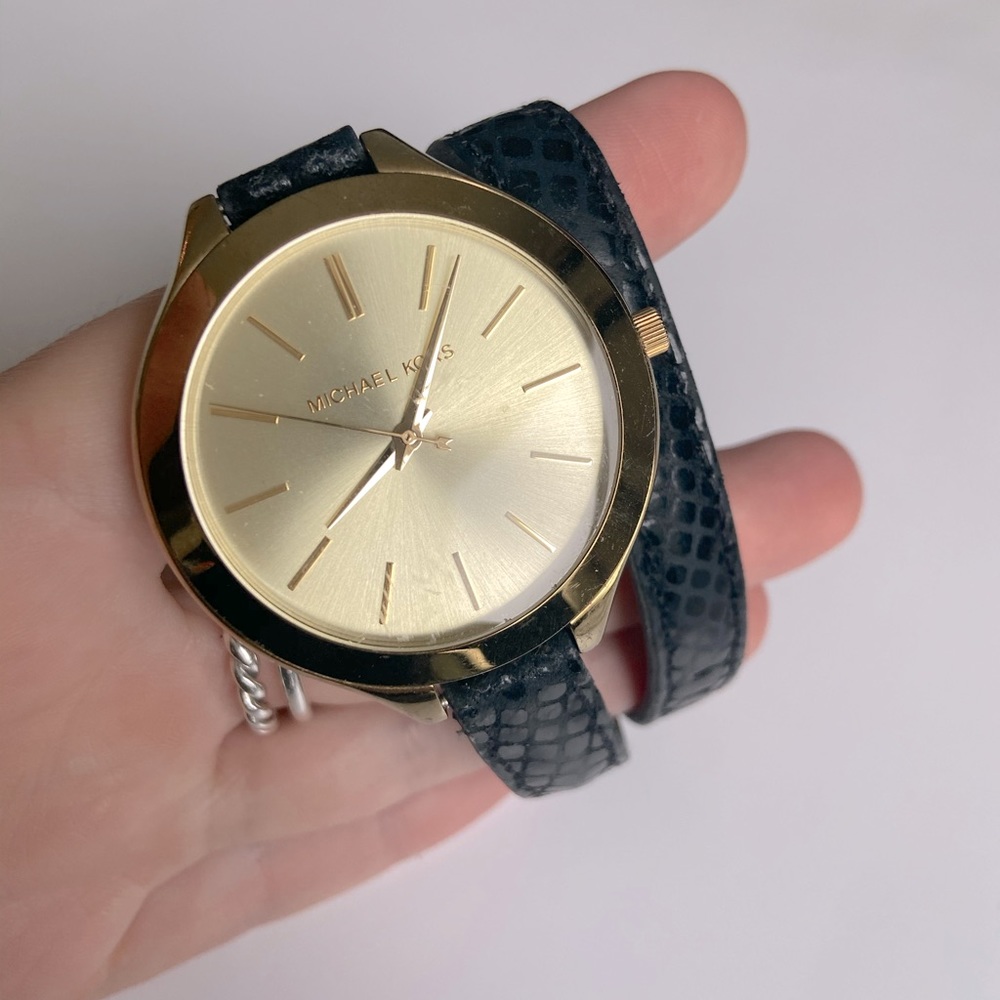 Michael Korea Double Wrap Watch